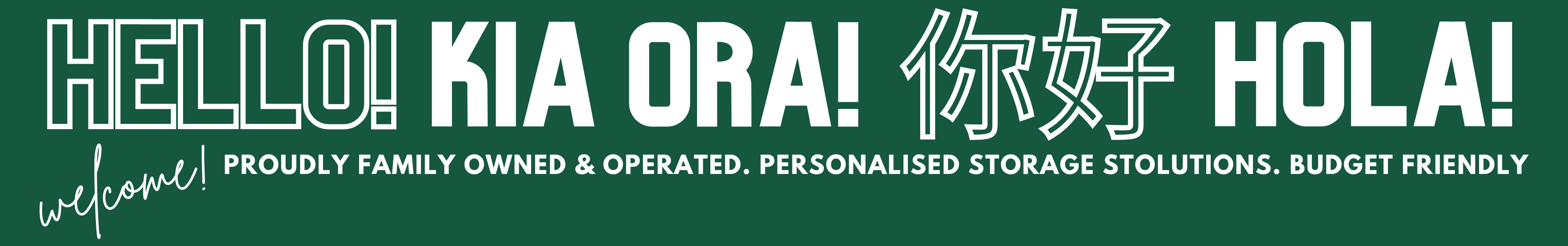 Greetings. Hi. HELLO!